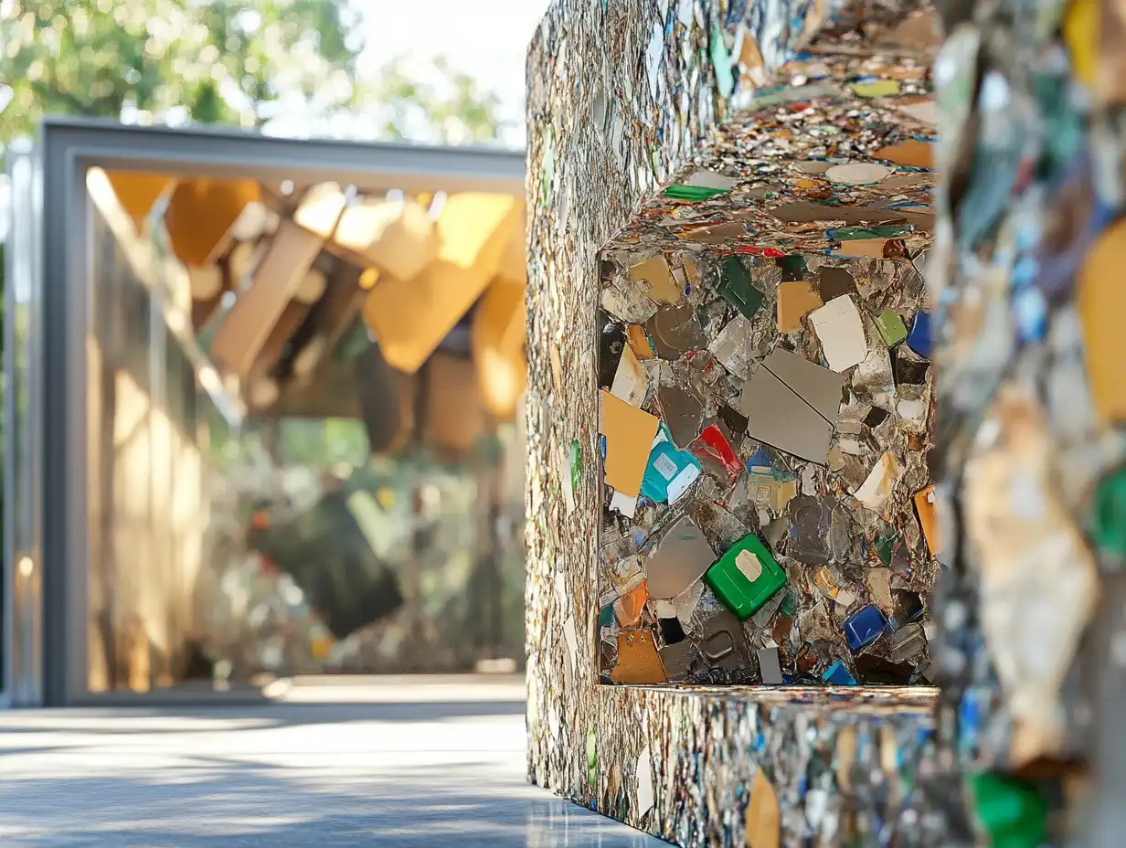 Innovative Approaches to the Reuse of Waste in Architecture for a Sustainable Future