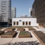 James Baldwin Media Library & Refugee House by Philippe Madec (apm) & associés
