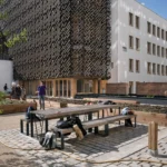 James Baldwin Media Library & Refugee House by Philippe Madec (apm) & associés