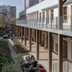 James Baldwin Media Library & Refugee House by Philippe Madec (apm) & associés