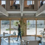 James Baldwin Media Library & Refugee House by Philippe Madec (apm) & associés