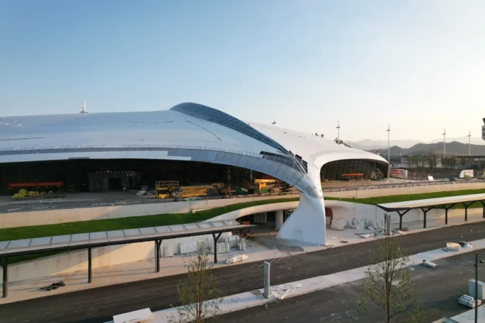 Lishui Airport by MAD Architects