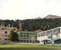 School Center of Davos Platz by CURA Architecten