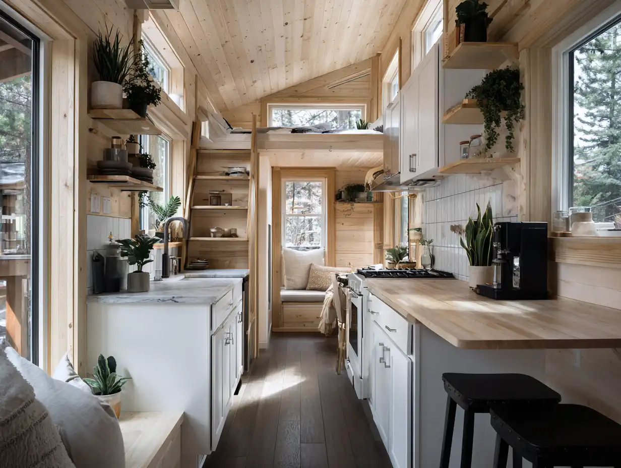 Creative Tiny House Interior Design Ideas for Stylish and Functional Living