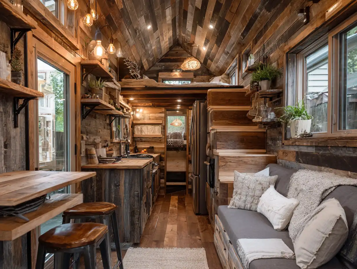 Creative Tiny House Interior Design Ideas for Stylish and Functional Living