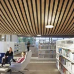 Event Hall L’Agora and Ernest Hemingway Media Library by Ateliers A+