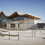 Event Hall L’Agora and Ernest Hemingway Media Library by Ateliers A+