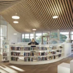 Event Hall L’Agora and Ernest Hemingway Media Library by Ateliers A+