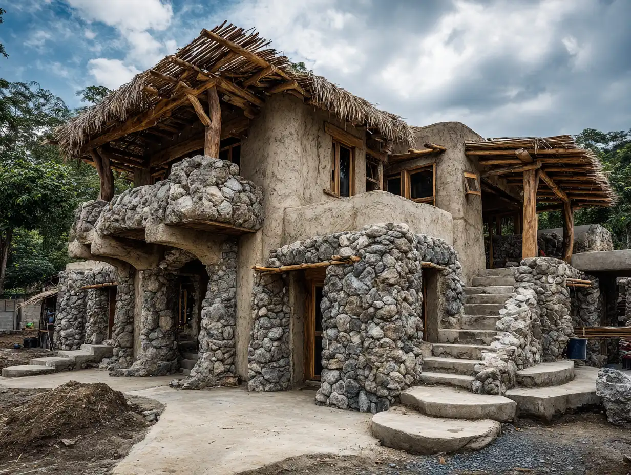 Material Ecology: Rethinking Construction Through Local Resources for a Sustainable Future