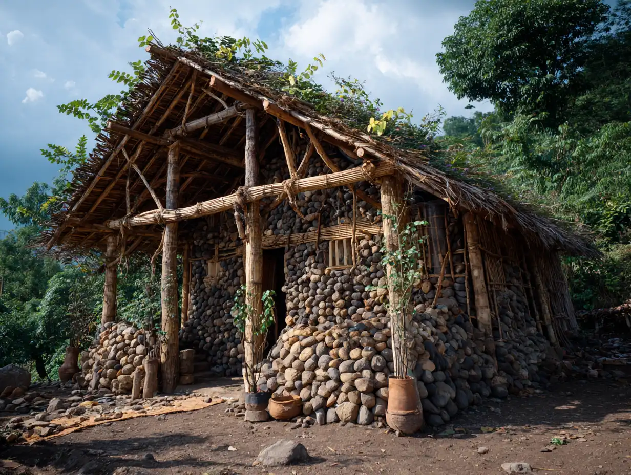 Material Ecology: Rethinking Construction Through Local Resources for a Sustainable Future