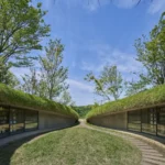 Library in the Earth by Hiroshi Nakamura & NAP