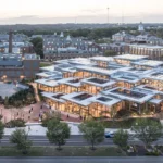 Bloomberg Student Center by BIG & Rockwell Group & Michael Van Valkenburgh Associates