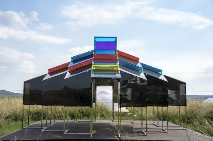 Modern Mongolian Ger Installation by Ger Atelier