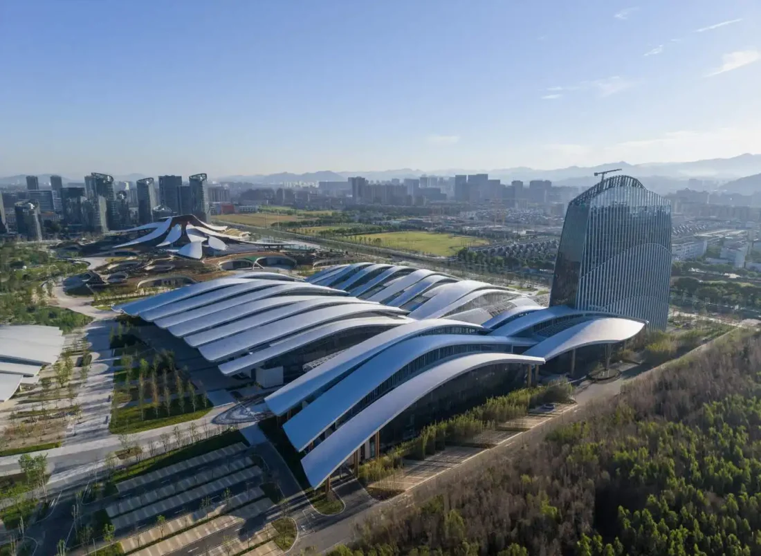 Anji International Convention and Exhibition Center by FRI & Tus-Design