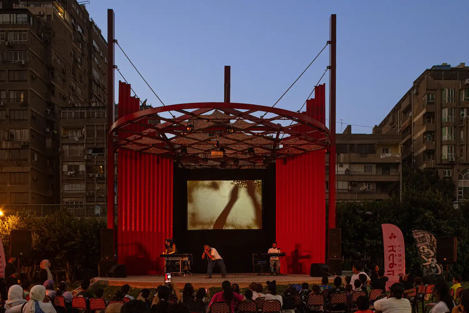 Pergola Community Arts Space by CLUSTER & THISS Studio