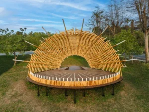 Bamboo Theater by Cheng Tsung FENG Design Studio