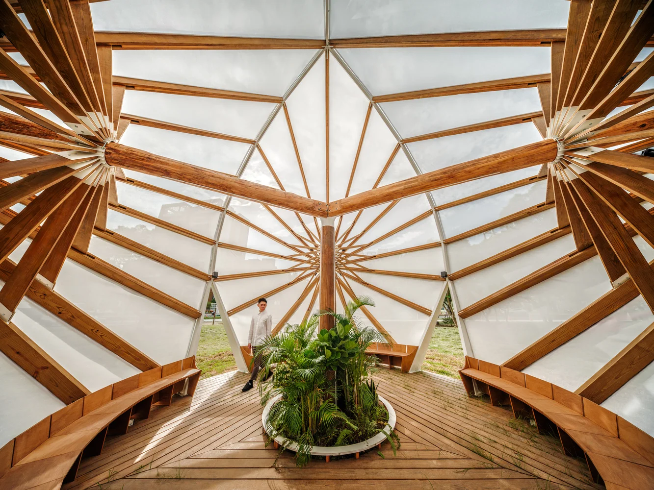 All Together Under the Umbrella by Cheng Tsung FENG Design Studio