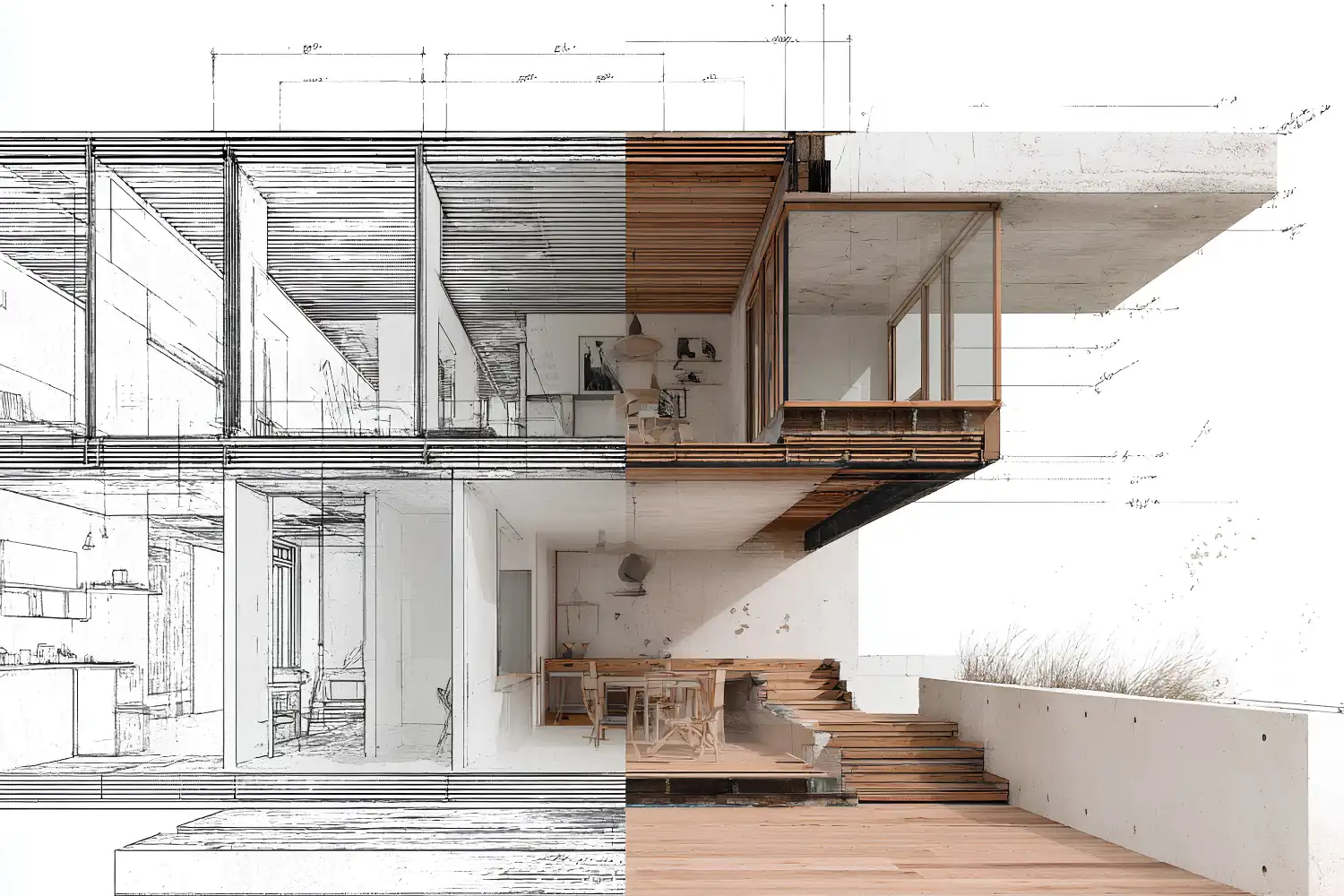 How to Create Stunning Architectural Sections in Photoshop: A Step-by-Step Tutorial