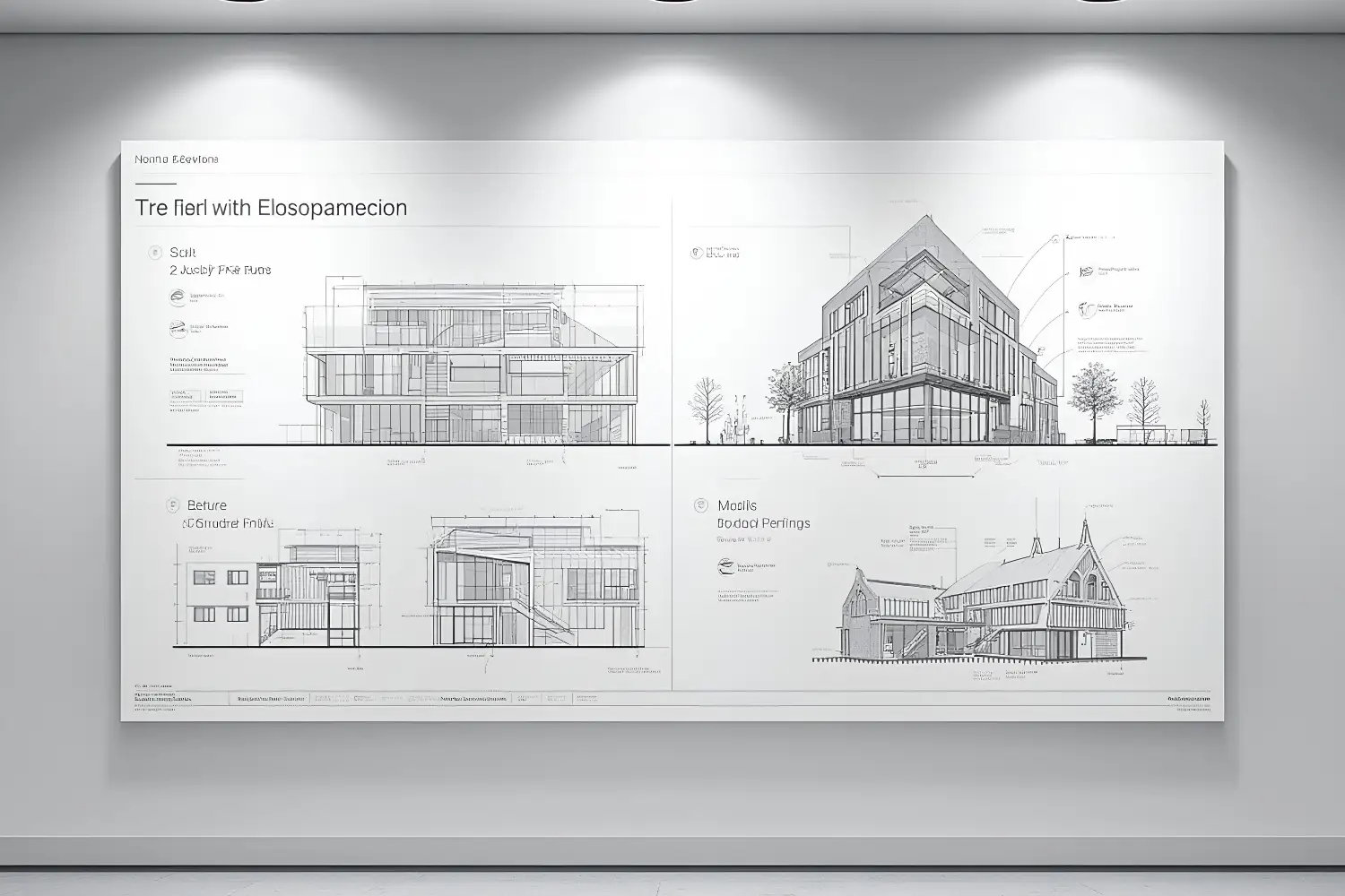 Architecture Presentations: Best Fonts and Typography Practices for Clear, Professional Boards