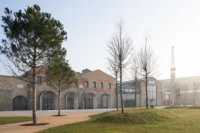 The former Ottoman Imperial Arsenal halls that house Beymen Tersane by OMA