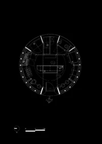 Circular plan of Chleboteka Okraglak by CUDO