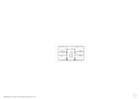 Upper floor plan of House on Concrete Walls by dolmus Architekten