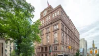 The Cooper Union Foundation Building, the brownstone home of the college on Cooper Square in the East Village, New York